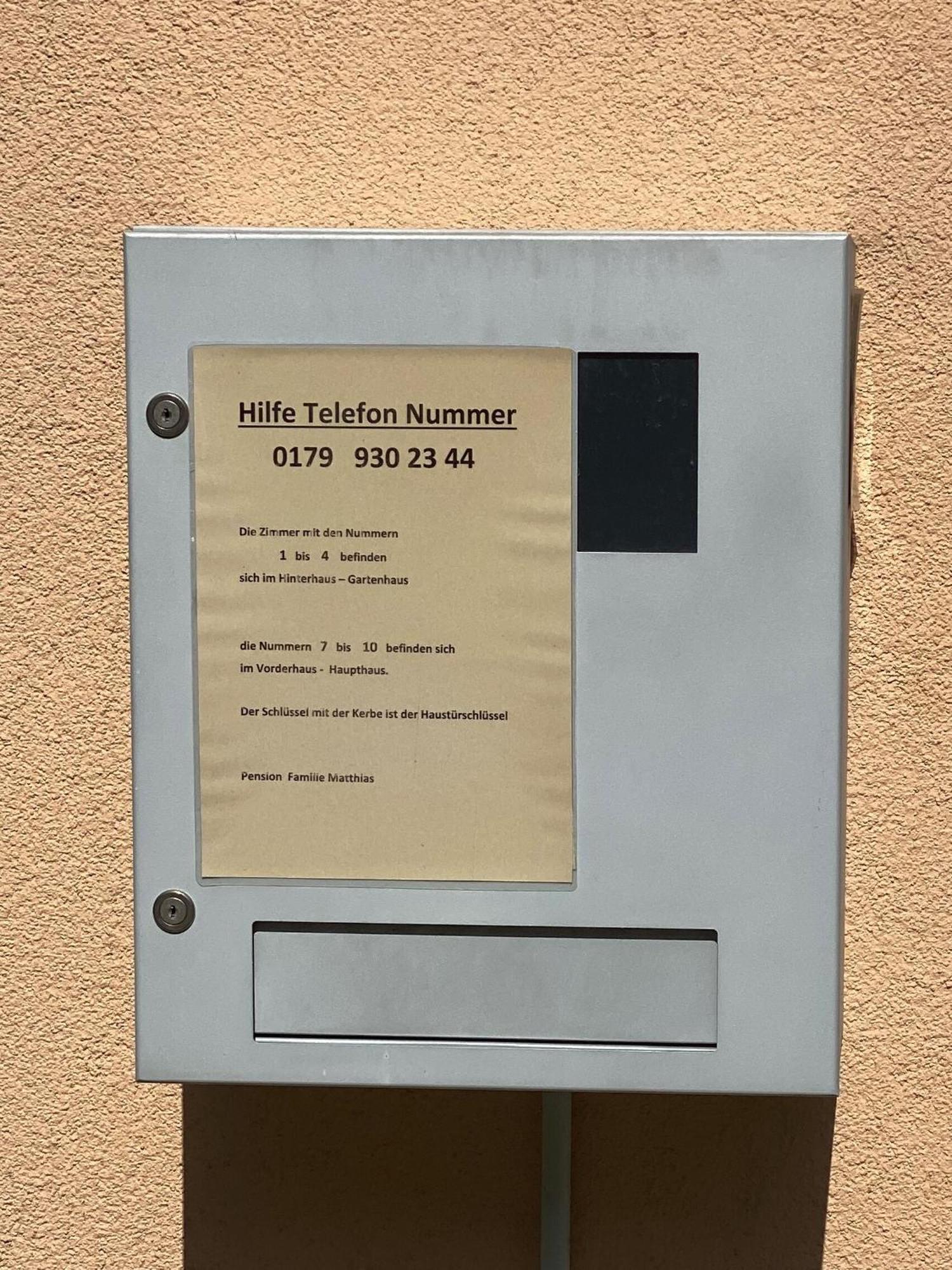Und Gaestehaus Matthias Appartement Dresde